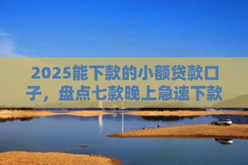 2025能下款的小额贷款口子，盘点七款晚上急速下款网贷口子