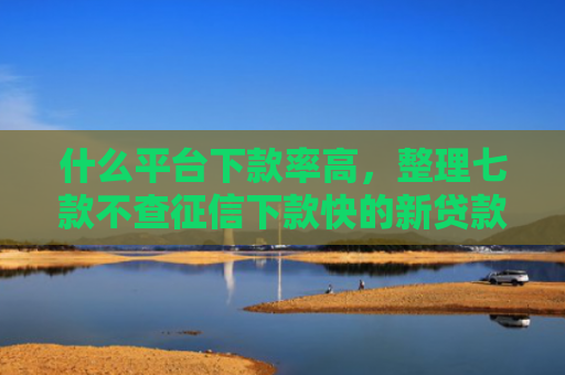 什么平台下款率高，整理七款不查征信下款快的新贷款