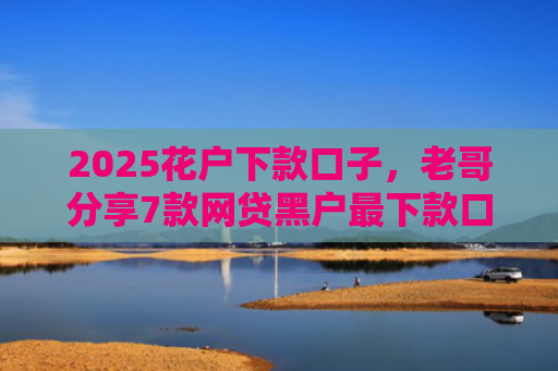 2025花户下款口子，老哥分享7款网贷黑户最下款口子