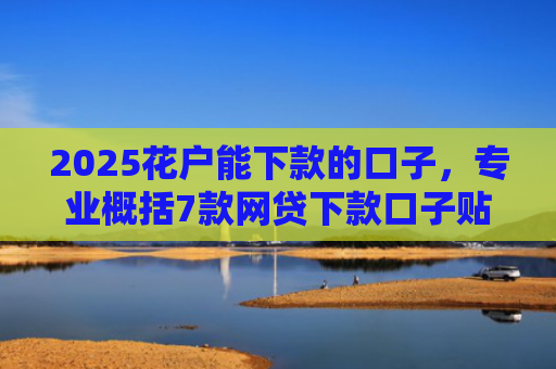 2025花户能下款的口子，专业概括7款网贷下款口子贴吧