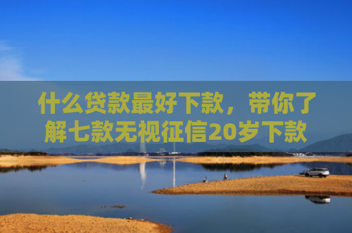 什么贷款最好下款，带你了解七款无视征信20岁下款贷款