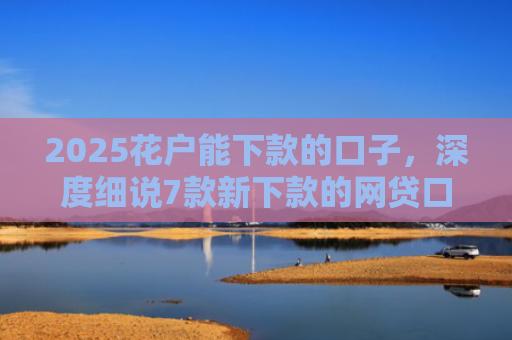 2025花户能下款的口子，深度细说7款新下款的网贷口子