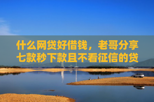 什么网贷好借钱，老哥分享七款秒下款且不看征信的贷款
