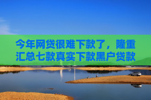 今年网贷很难下款了，隆重汇总七款真实下款黑户贷款公司