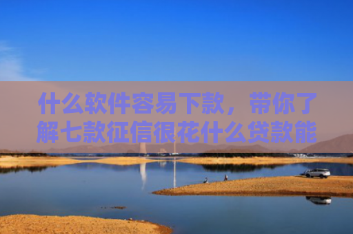 什么软件容易下款，带你了解七款征信很花什么贷款能下款