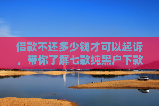 借款不还多少钱才可以起诉，带你了解七款纯黑户下款的网贷要真的