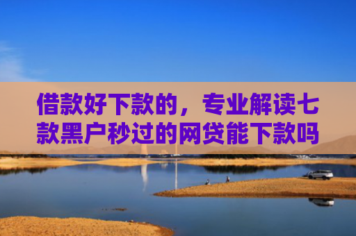 借款好下款的，专业解读七款黑户秒过的网贷能下款吗