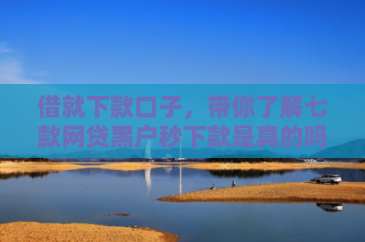 借就下款口子，带你了解七款网贷黑户秒下款是真的吗