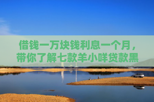 借钱一万块钱利息一个月，带你了解七款羊小咩贷款黑户能下款吗