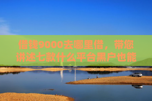 借钱9000去哪里借，带您讲述七款什么平台黑户也能下款