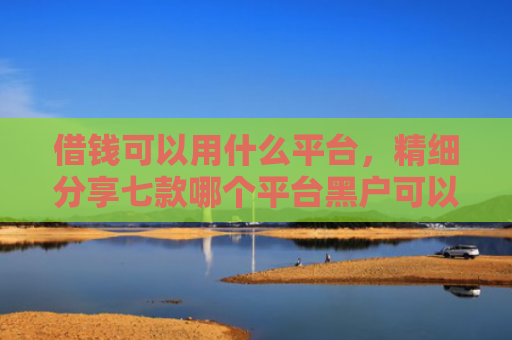 借钱可以用什么平台，精细分享七款哪个平台黑户可以下款啊