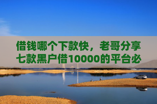 借钱哪个下款快，老哥分享七款黑户借10000的平台必下款的