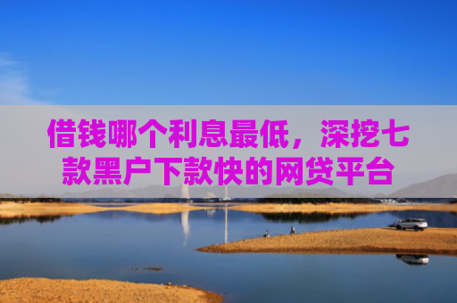 借钱哪个利息最低，深挖七款黑户下款快的网贷平台