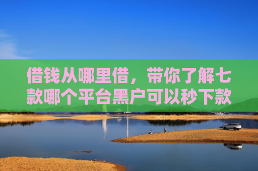 借钱从哪里借，带你了解七款哪个平台黑户可以秒下款