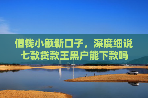 借钱小额新口子，深度细说七款贷款王黑户能下款吗