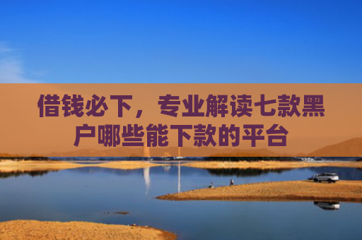 借钱必下，专业解读七款黑户哪些能下款的平台