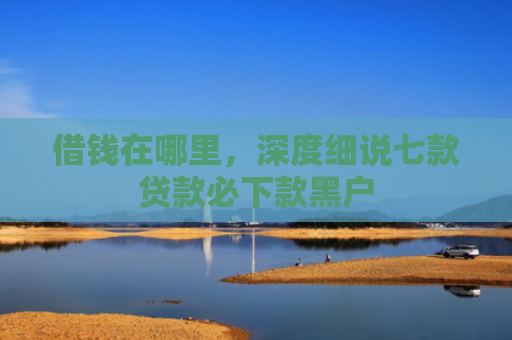 借钱在哪里，深度细说七款贷款必下款黑户