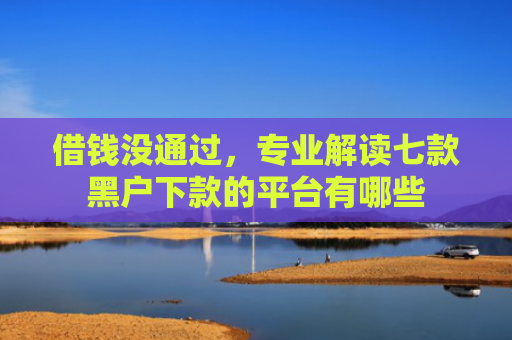 借钱没通过，专业解读七款黑户下款的平台有哪些