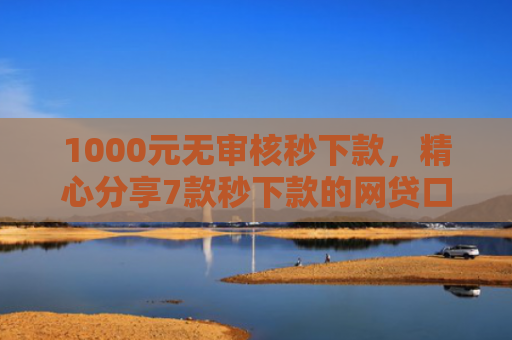 1000元无审核秒下款，精心分享7款秒下款的网贷口子