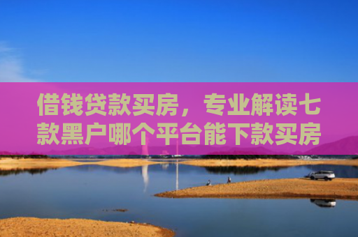 借钱贷款买房，专业解读七款黑户哪个平台能下款买房