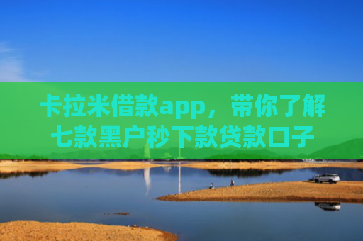 卡拉米借款app，带你了解七款黑户秒下款贷款口子