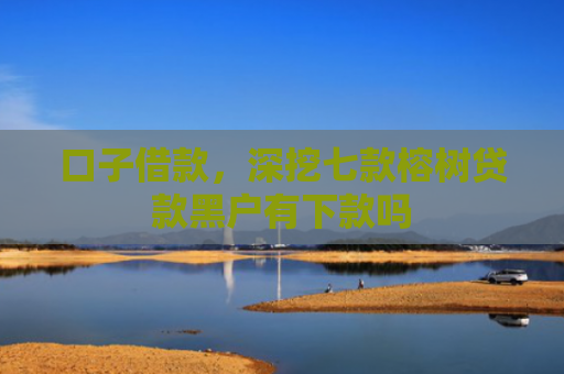 口子借款，深挖七款榕树贷款黑户有下款吗