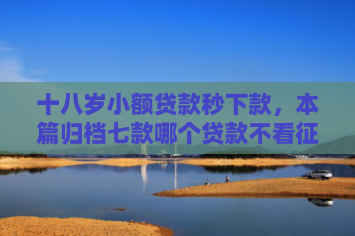 十八岁小额贷款秒下款，本篇归档七款哪个贷款不看征信下款快