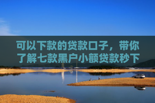 可以下款的贷款口子，带你了解七款黑户小额贷款秒下款