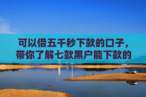 可以借五千秒下款的口子，带你了解七款黑户能下款的贷款机构