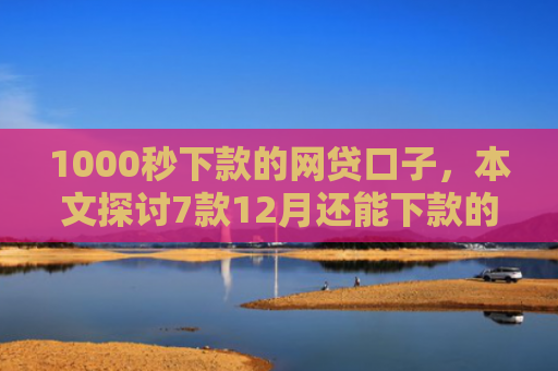 1000秒下款的网贷口子，本文探讨7款12月还能下款的网贷口子