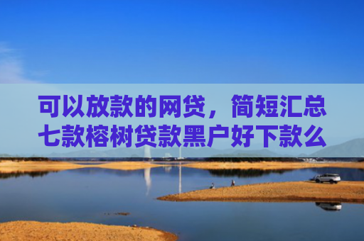 可以放款的网贷，简短汇总七款榕树贷款黑户好下款么