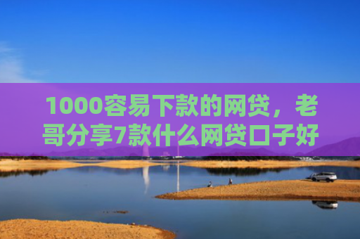 1000容易下款的网贷，老哥分享7款什么网贷口子好下款