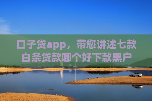 口子贷app，带您讲述七款白条贷款哪个好下款黑户