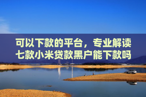 可以下款的平台，专业解读七款小米贷款黑户能下款吗