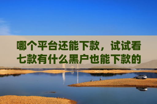 哪个平台还能下款，试试看七款有什么黑户也能下款的app