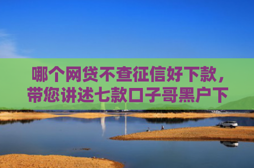 哪个网贷不查征信好下款，带您讲述七款口子哥黑户下款到微信的APP