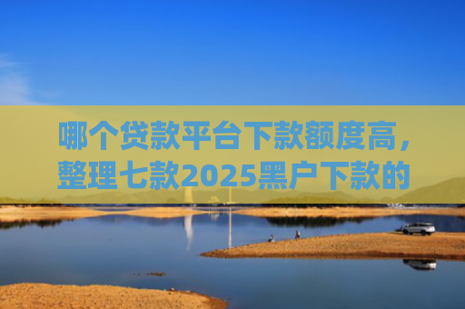 哪个贷款平台下款额度高，整理七款2025黑户下款的贷款app
