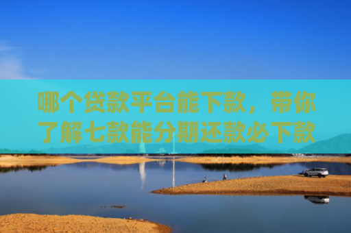 哪个贷款平台能下款，带你了解七款能分期还款必下款黑户app