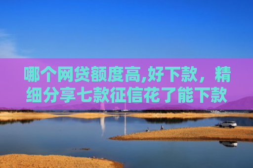 哪个网贷额度高,好下款，精细分享七款征信花了能下款的网贷