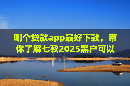哪个贷款app最好下款，带你了解七款2025黑户可以下款的app