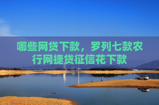 哪些网贷下款，罗列七款农行网捷贷征信花下款
