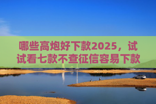 哪些高炮好下款2025，试试看七款不查征信容易下款的网贷