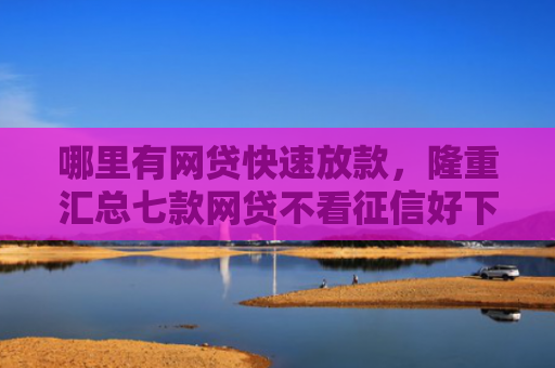 哪里有网贷快速放款，隆重汇总七款网贷不看征信好下款的
