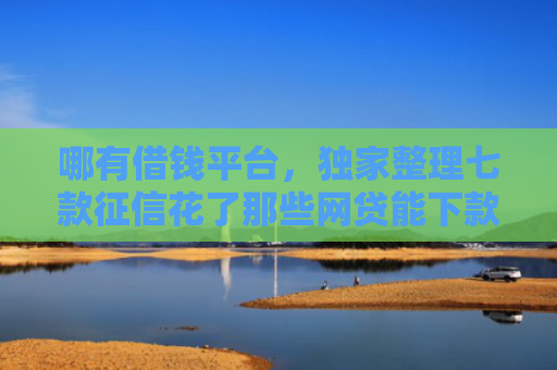 哪有借钱平台，独家整理七款征信花了那些网贷能下款