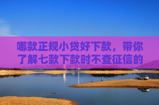 哪款正规小贷好下款，带你了解七款下款时不查征信的网贷