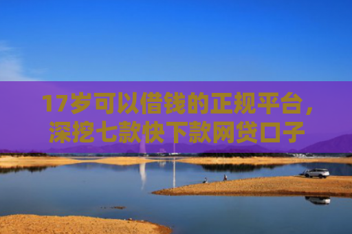 17岁可以借钱的正规平台，深挖七款快下款网贷口子