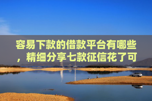 容易下款的借款平台有哪些，精细分享七款征信花了可以下款平台