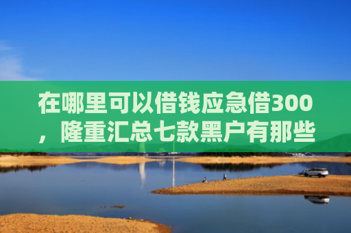在哪里可以借钱应急借300，隆重汇总七款黑户有那些网贷下款口子