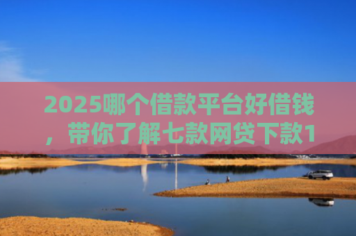 2025哪个借款平台好借钱，带你了解七款网贷下款1000的口子