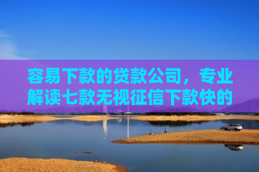 容易下款的贷款公司，专业解读七款无视征信下款快的平台